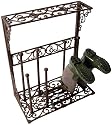 Esschert Design Boot Rack w/Scraper - holds 4 Pair