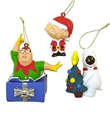 Family Guy Box Set Of (3) Christmas Ornaments #FG0112