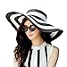 Bella C Sun Hat Women, Wide Brim Straw Hats, Floppy, Fordable, Sun Protective