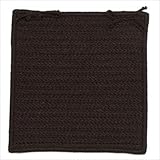 IMAGE OF Parkview Chestnut Brown Chair Pad [Set of 4]