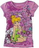Disney Girls 4-6x Tinkerbell Short Sleeve Tee