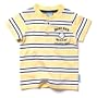 Sweet and Soft Baby Crew Neck Home Run King T-Shirt, 6 months, Yellow