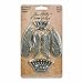 Metal Regal Adornments by Tim Holtz Idea-ology, 10 Charms per Pack, Various Sizes, Antique Nickel Finish, TH92903