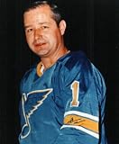 Autographed/Hand Signed Glenn Hall St. Louis Blues 8x10 Photo