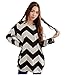 Lookatool® Women's Loose Stripe Long Sleeve Shirt Tops lady O-Neck Blouse
