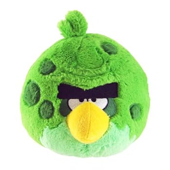 Set A Shopping Price Drop Alert For Angry Birds Space 5-Inch Green Bird with Sound