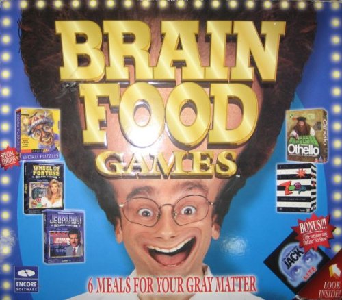 Brain Food Games - Jeopardy, Wheel of Fortune, Smart Games Word Puzzles, Othello, Zoop