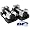 Bayou Fitness Pair of Adjustable Dumbbells ( 50 -Pounds)