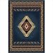 Manhattan Tucson Light Blue Southwestern Rug Size: 1'11" x 7'4" Runner