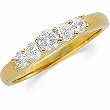 14K Yellow Gold Diamond Anniversary Band - 0.50 Ct.