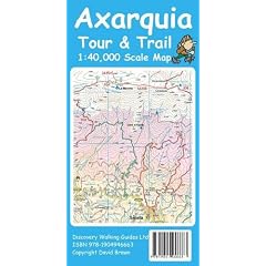 Axarquia (Costa Del Sol) Tour & Trail Map (Tour & Trail Maps)