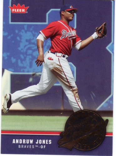 2006 Fleer Smooth Leather SL2 Andruw Jones Atlanta Braves (Baseball Cards)