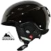 COX SWAIN USA Helm - BONE 2008 - groessenverstellbar - Schwarz Chrome - Gr. 58 - 62 cm