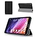 ProCase 2014 Version ASUS MeMO Pad 8 (ME181C) Tablet Case, SlimSnug Cover, Ultra Slim and Light, Hard Shell, with Stand (Black)