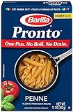 Barilla Pronto Pasta, Penne, 12 Ounce (Pack of 8)
