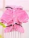 SPHTOEO Cute Puppy Pet Dog Winter Hoodie Bowknot Warm Coat Soft Plush Princess Jasmine Dress (Pink, XXS)
