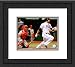 Framed Carlos Pena Tampa Bay Rays Photo