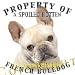 French Bulldog FAWN Mousepad Dog Mouse Pad Property Of