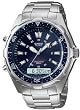 Stainless Steel Sport Analog-Digital Blue Dial