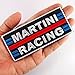 Martini Racing Embroidered Iron ON Patches ## with Free Gift