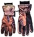 N'Ice Caps Boys Cold Weather Waterproof Camo Print Ski Gloves