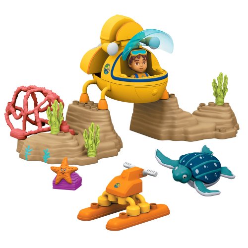 Mega Bloks Diego Underwater Rescue