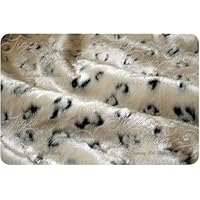 Favorite Pet Products TD42SNO Tiger Dreamz Luxury Bed 39x30, Snow Leopard