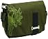 Case Logic SNMB-15F 15.4-Inch Fullsize Canvas Messenger Bag with Laptop Storage (Green)