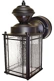 Heath/Zenith HZ-4133-OR Shaker Cove Mission-Style 150-Degree Motion-Sensing Decorative Security Light, Oil-Rubbed Bronze
