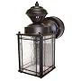 Heath Zenith SL-4133-OR Shaker Cove Mission Style 150-Degree Motion Sensing Decorative Security Light, Oil Rubbed Bronze