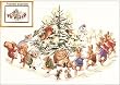 Beatrix Potter Christmas Tree Cross Stitch Pattern