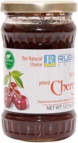 RUBAN All Natural Cherry Preserves (12.7 oz., Glass Jar)