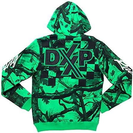 10 Deep Men's X95 Racing Fleece Hoody, Green, X-Large