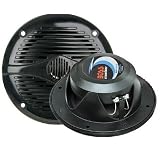防水なのに最大出力 200Ｗ 2wayスピーカー 黒色新品箱入り　並行輸入品