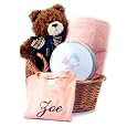 Personalized and Embroidered You Name Me Baby Baby Girl or Boy Gift Basket (18-24 Months, Baby Girl - Pink) Best Prices
