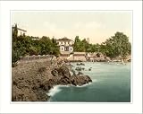 Abbazia the baths near the lake Istria Austro-Hungary, c. 1890s, FRMD