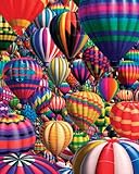 Hot Air Balloons 1000 PC Jigsaw Puzzle by White Mountain