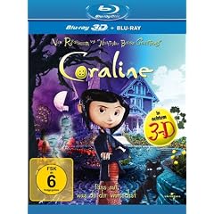 Coraline (2D- + 3D-Version) [3D Blu-ray]