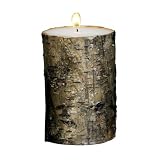 Biedermann & Sons Two Birchwood Candles
