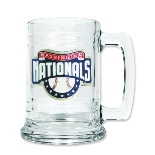MLB Washington Nationals 15oz Glass Tankard