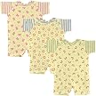 Newborns' iPlay Itsy Bitsy Organic Romper - Lion Print