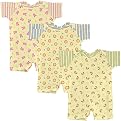 Newborns' iPlay Itsy Bitsy Organic Romper - Lion Print