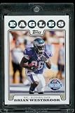 2008 Topps # 300 Brian Westbrook PB Pro Bowl - Philadelphia Eagles - NFL Trading Cards
