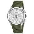 Ebel Classic Sport Mens Green Rubber Strap Chronograph Watch 9503Q51/16335618 by Ebel