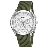 Ebel Classic Sport Mens Green Rubber Strap Chronograph Watch 9503Q51/16335618