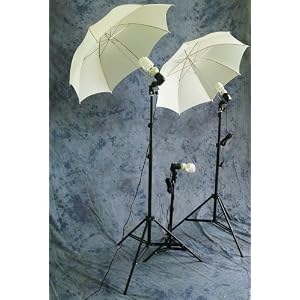 Cowboystudio Photography Video Photo Portrait Studio Umbrella Continuous Lighting Kit WITH THREE day light CFL bulb & UMBRELLAS FOR PRODUCT, PORTRAIT, & VIDEO SHOOT