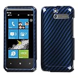 Racing Fiber 2D Blue Protector Case Cover for HTC Arrive (Sprint)