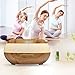 YouVogue 300ml Essential Oil Diffuser Wood Grain Mist Humidifier Aroma Diffuser with 7 Changing Colored Led Lights for Bedroom Baby Room Office Yoga Spa