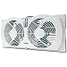 Kitchen & Housewares : 8" Reversible Twin Window Fan