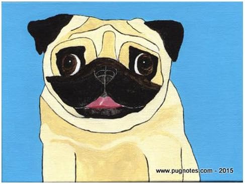 Pug Print ~ The Peppy Pug
